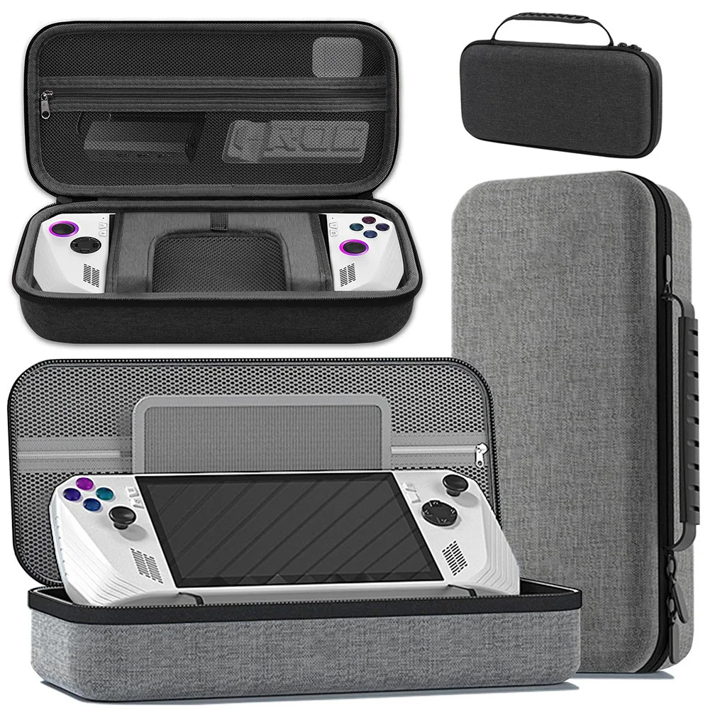 EVA Hard Carrying Case for Asus Rog Ally X and Rog Ally Game Console with Accessory Pocket and Comprehensive Protection