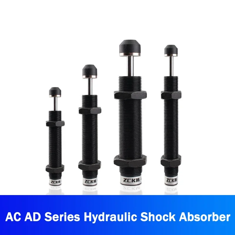 

1Pcs AC AD Hydraulic Shock Absorber Air Buffer Type AC1410 AC1412 AC1416 AC1420 AC1425 AC2540 AC2550 AC2580 Adjustable