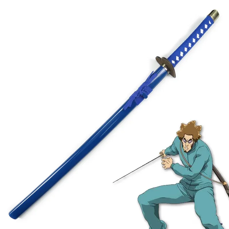 100cm Cosplay Anime Bleach weapon Aikawa Robu Katana wooden Sword Japan samurai sword Costume Fancy Dress party stage show props