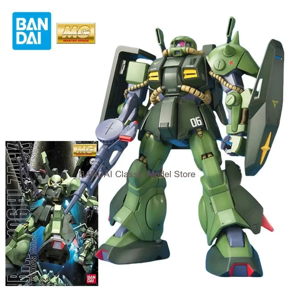 

BANDAI MG 1/100 RMS-106 Hi-Zack Action Figure Mobile Suit Gundam Anime Assembly Plastic Model Kit Toys Gift Original Box