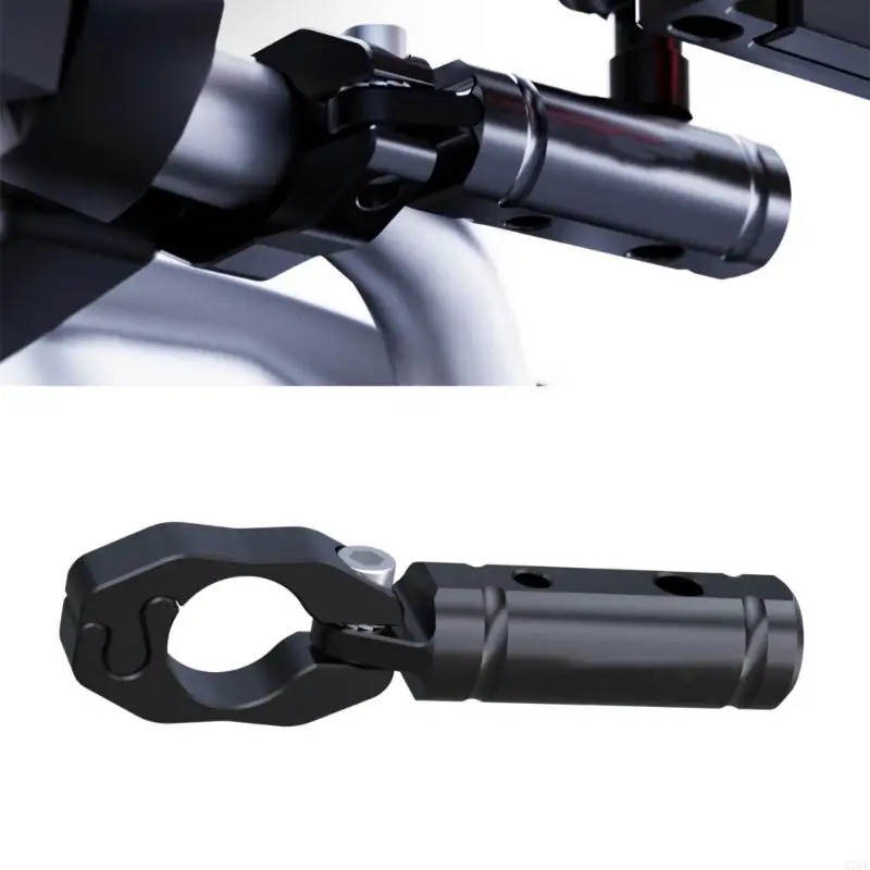 M76E Motorrad-Lenkerverlängerungshalterung 22 mm, Aluminium-Zubehörstange für Telefonnavigationshalterung, Kameraunterstützung – Detail 9