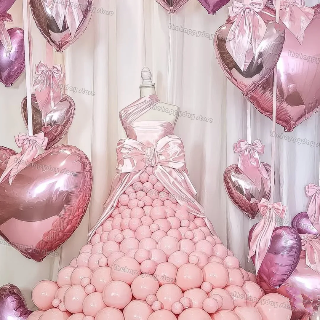 50–10 Stück Herz-Folienballons, 25,4 cm, Gold, Rot, Rosa, Liebesherz-Ballon für Geburtstag, Valentinstag, Hochzeit, Party-Dekorationen – Detail 40