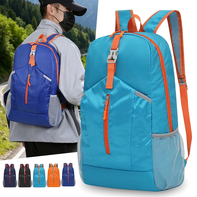 Foldable Waterproof Backpacks Men Women Climbing Bag for Men Ultralight Hiking Backpack