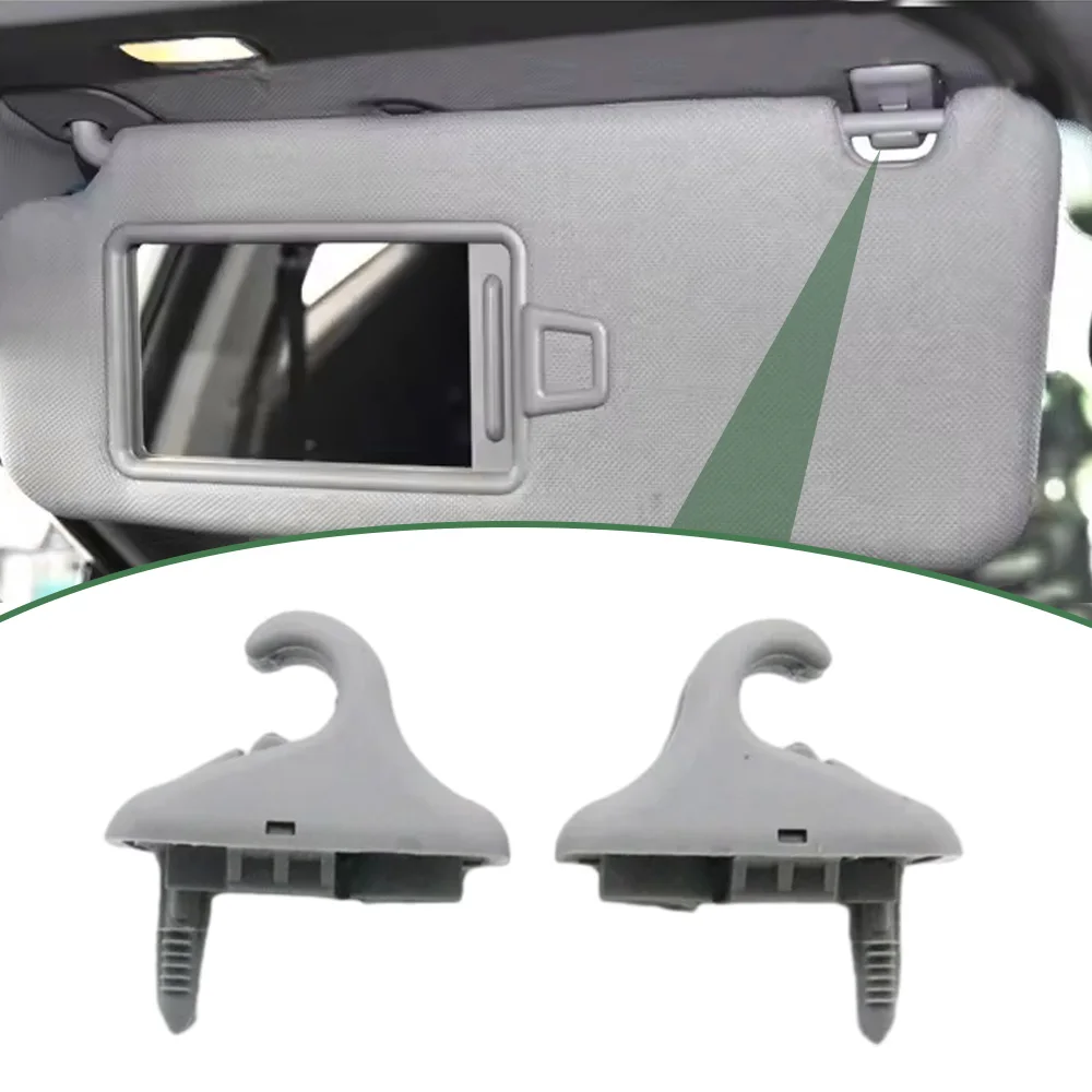 2PCS Car Sunvisor Hook Sun Visor Clip Holder for Hyundai Creta 2015-2017 Sonata 2015-2018  Elantra 2017 85235C9000