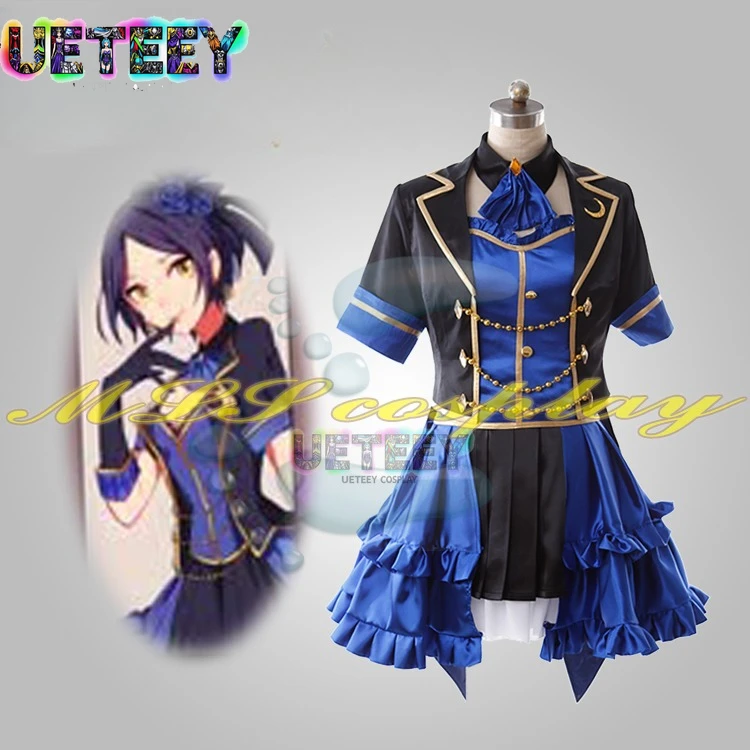 UETEEY COS THE IDOLM@STER Kanata Hino LiPPS Tulip Cosplay Kostüm Halloween Anime Set Benutzerdefinierte Größe
