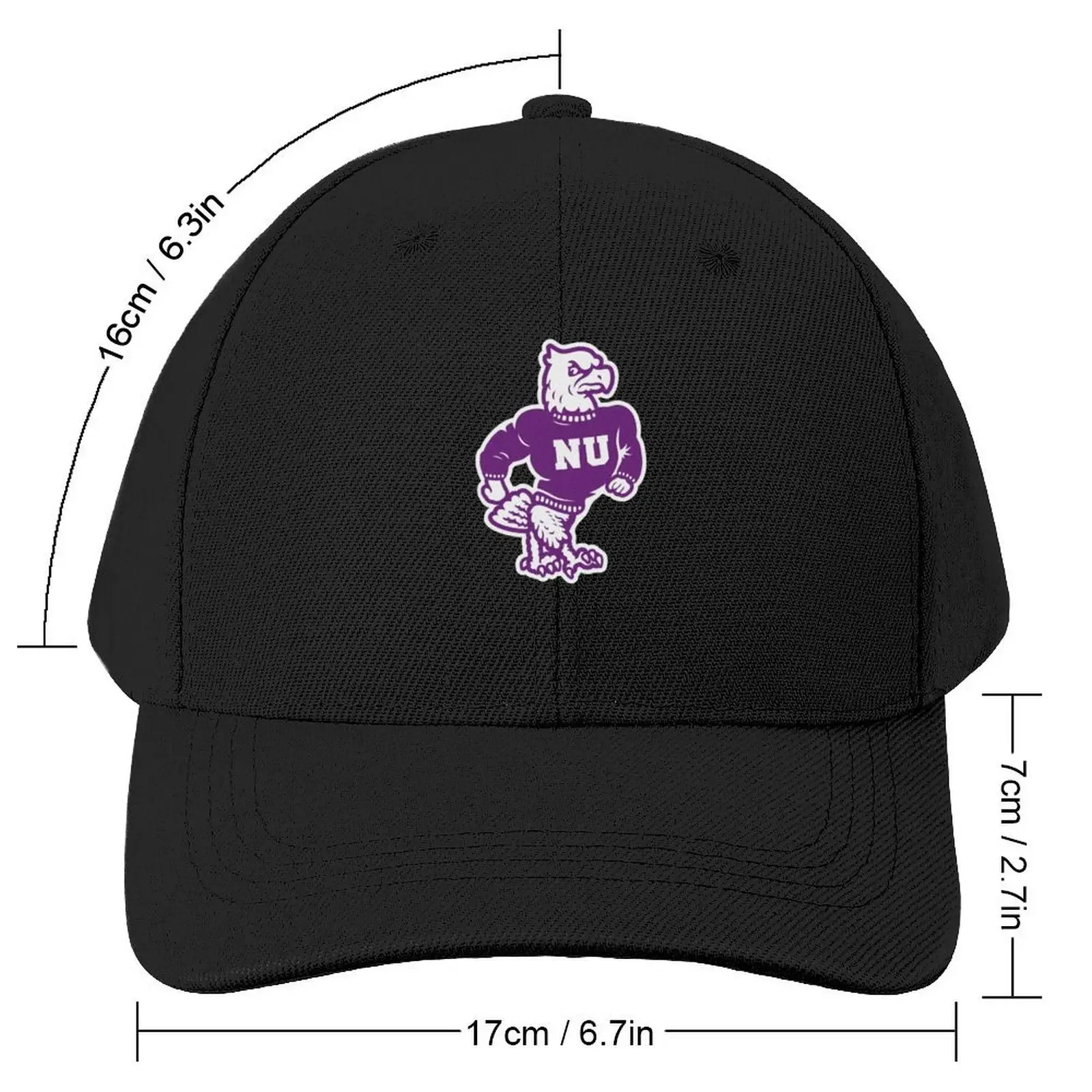 Niagara University Purple Eagles Vintage Fan Mascot Baseball Cap Golf Cap New Hat Fashion Beach birthday Woman Men's