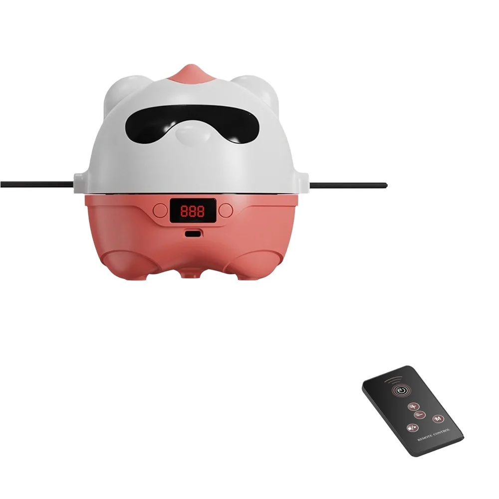 Intelligent Electric Rope Skipping Machine with Remote Control Wireless Jump Rope Machine LED Display Automatic Counter