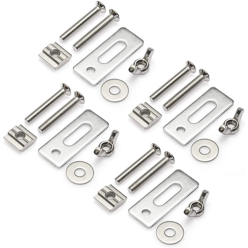 

8PCS T-Track Mini Hold Down Clamp Kit, Compatible With 3018-PRO/3018-MX3/3018-Prover CNC Router Machine-AA70