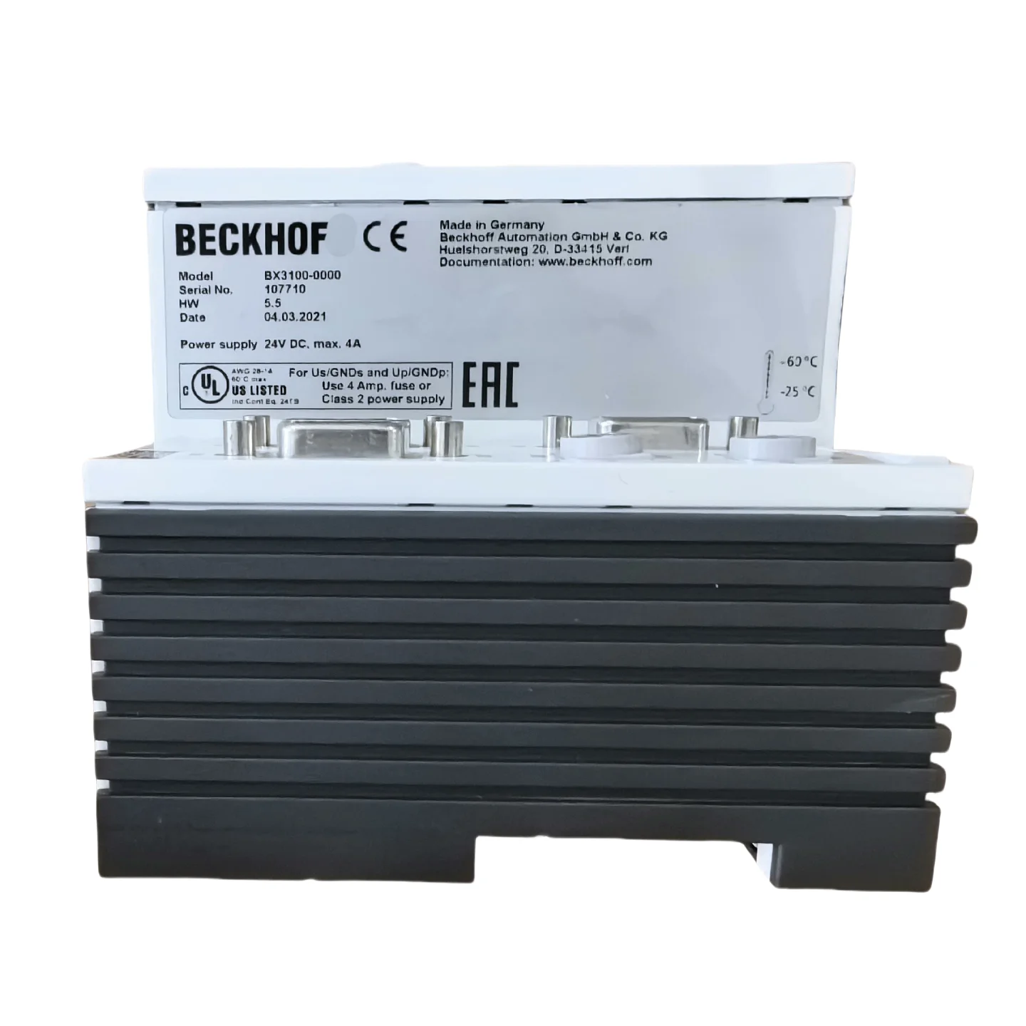 Модуль ПЛК BX3100 для BECKHOFF BX3100-0000