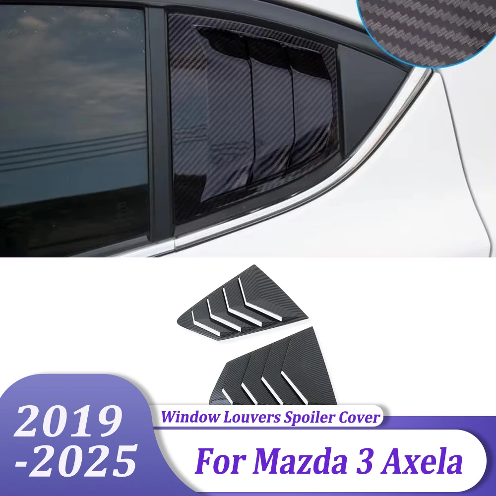 

Внешние аксессуары для автомобиля, жалюзи на заднее окно, спойлер, накладка для Mazda 3 M3 Axela 2019 2020 2021 2022 2023 2024 2025 Sedan