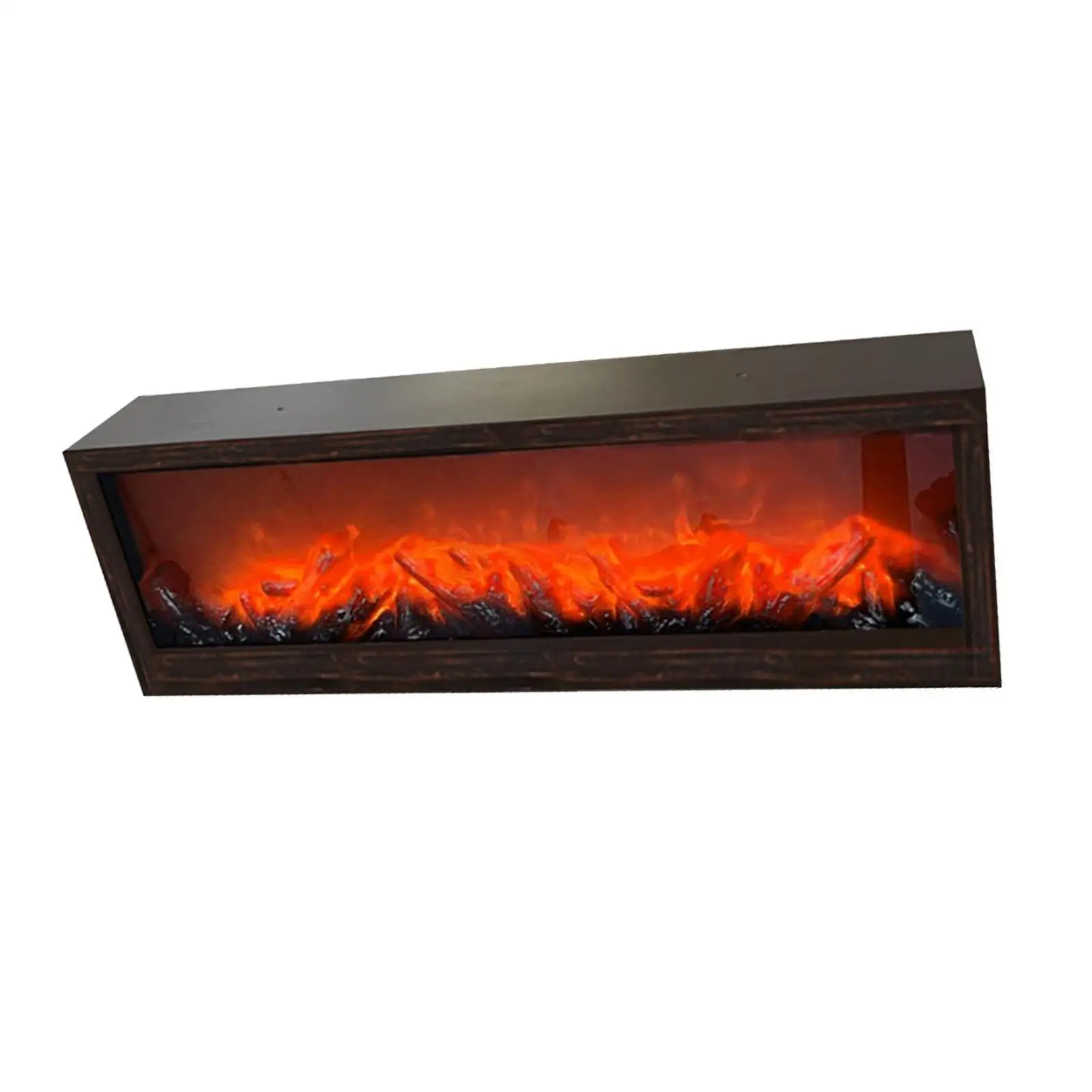 LED Fireplace Lantern Flame Effect LED Fire Lamp for Shop Window Cafe Office