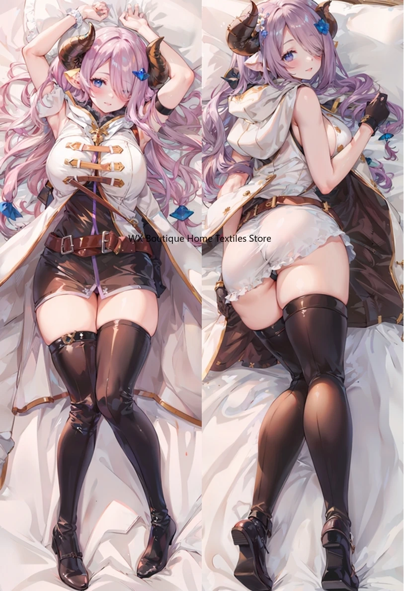 

New Design Anime Dakimakura Game Star Narmaya Cosplay Pillow Case