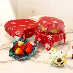 Sustainable Beeswax Food Wrap Set | Reusable Plastic Wrap Alternative with BPA-Free Material