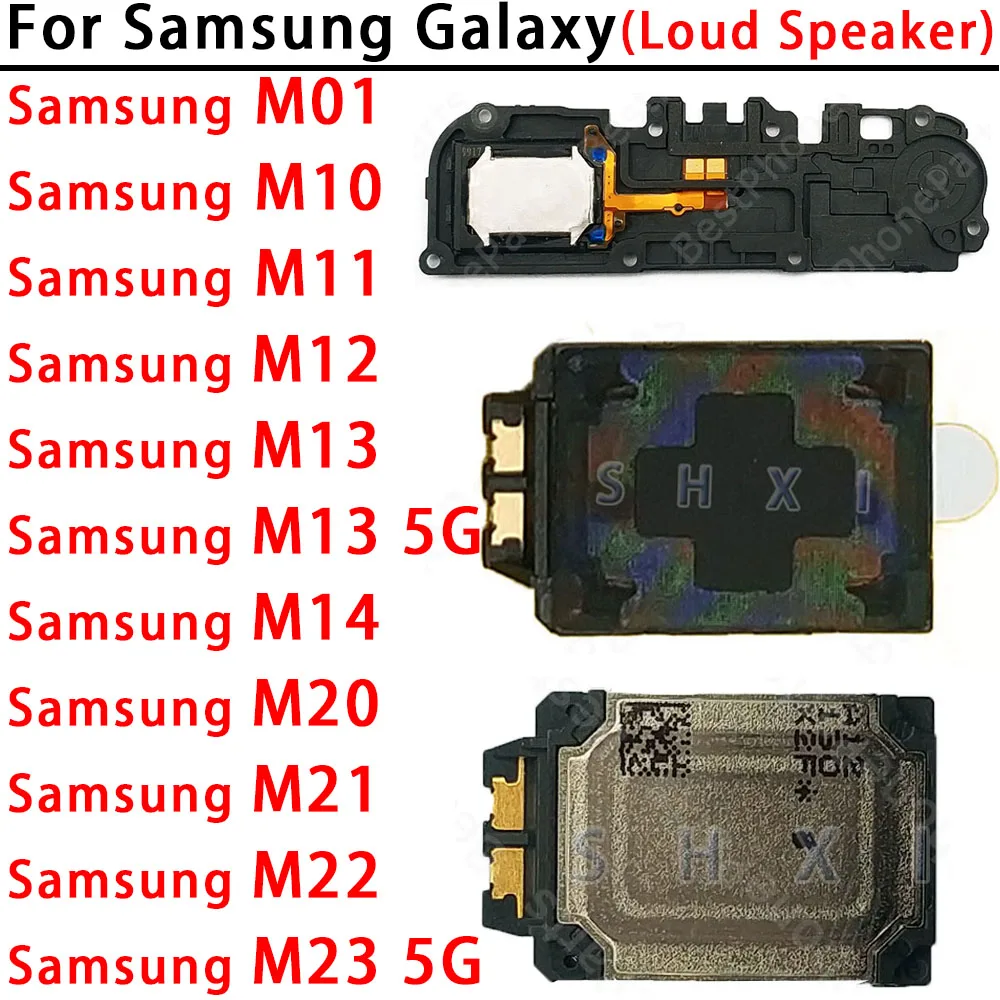 Loudspeaker For Samsung Galaxy M01 M10 M11 M12 M13 M14 M20 M21 M22 M23 5G Loud Speaker Buzzer Ringer Sound Module Board