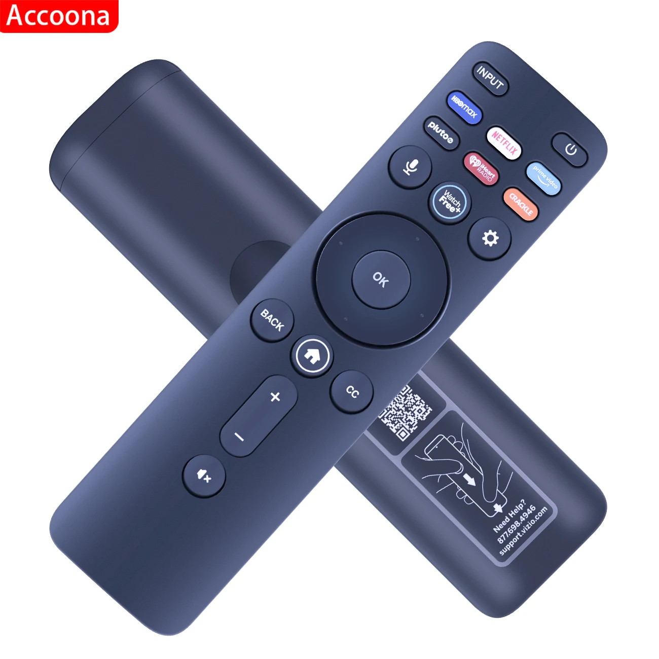 XRT260 Voice Remote control for VIZIO LED LCD TV V655J04 V655J09 V705J03 V755J04 V435J01 V756-J03