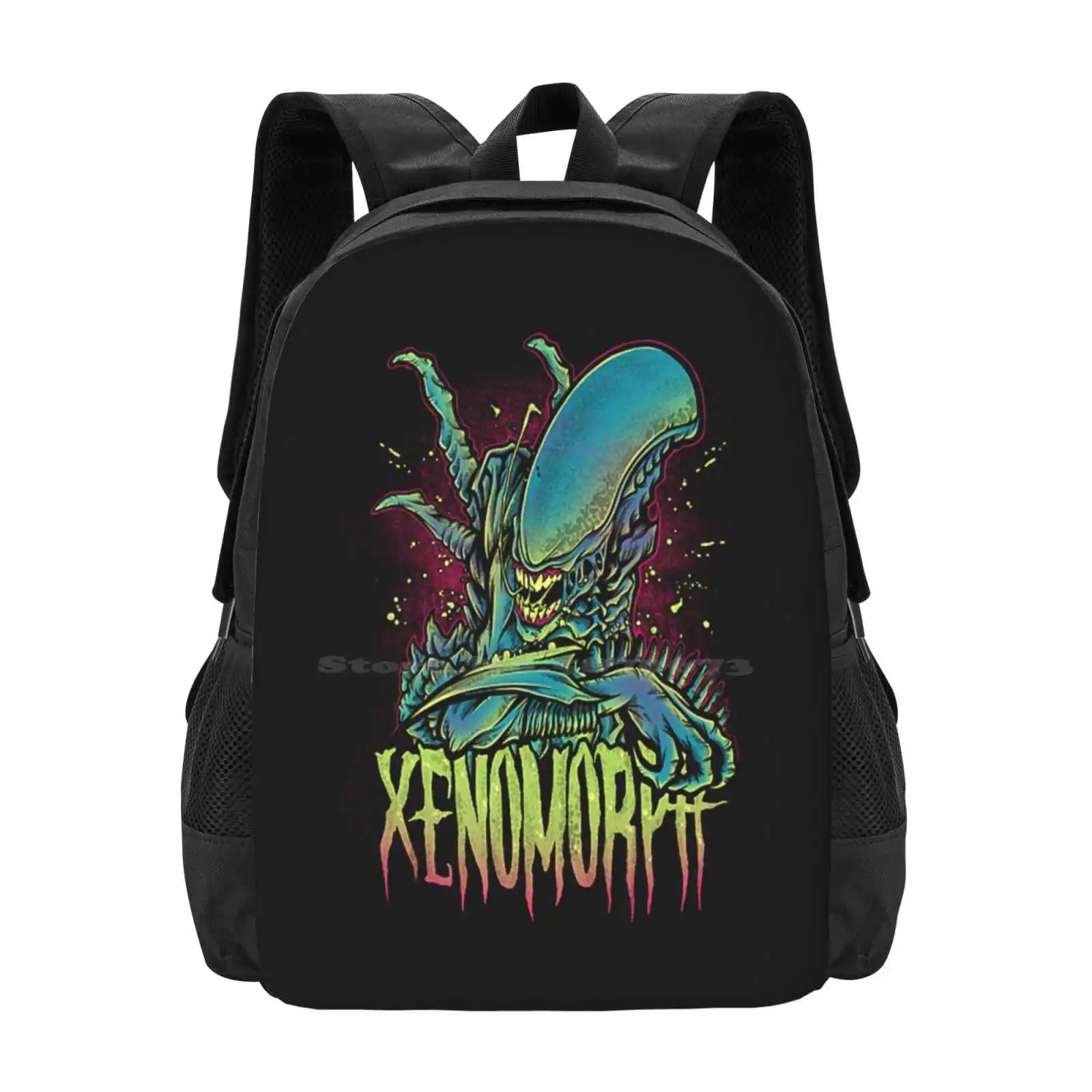 Beware The Xenomorph Backpacks For School Teenagers Girls Travel Bags Alien Covenant Aliens Horror Xenomorph Queen Xenomorphs