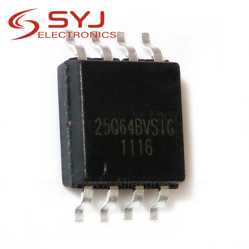 10pcs/lot W25Q64BVSIG W25Q64FVSIG W25Q64 SOP-8 In Stock