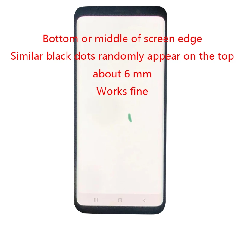 Original AMOLED With Dot G973F G975F Display Screen For Samsung Galaxy S10 6.1 inch S10 Plus 6.4 inch Touch Screen With Bezel