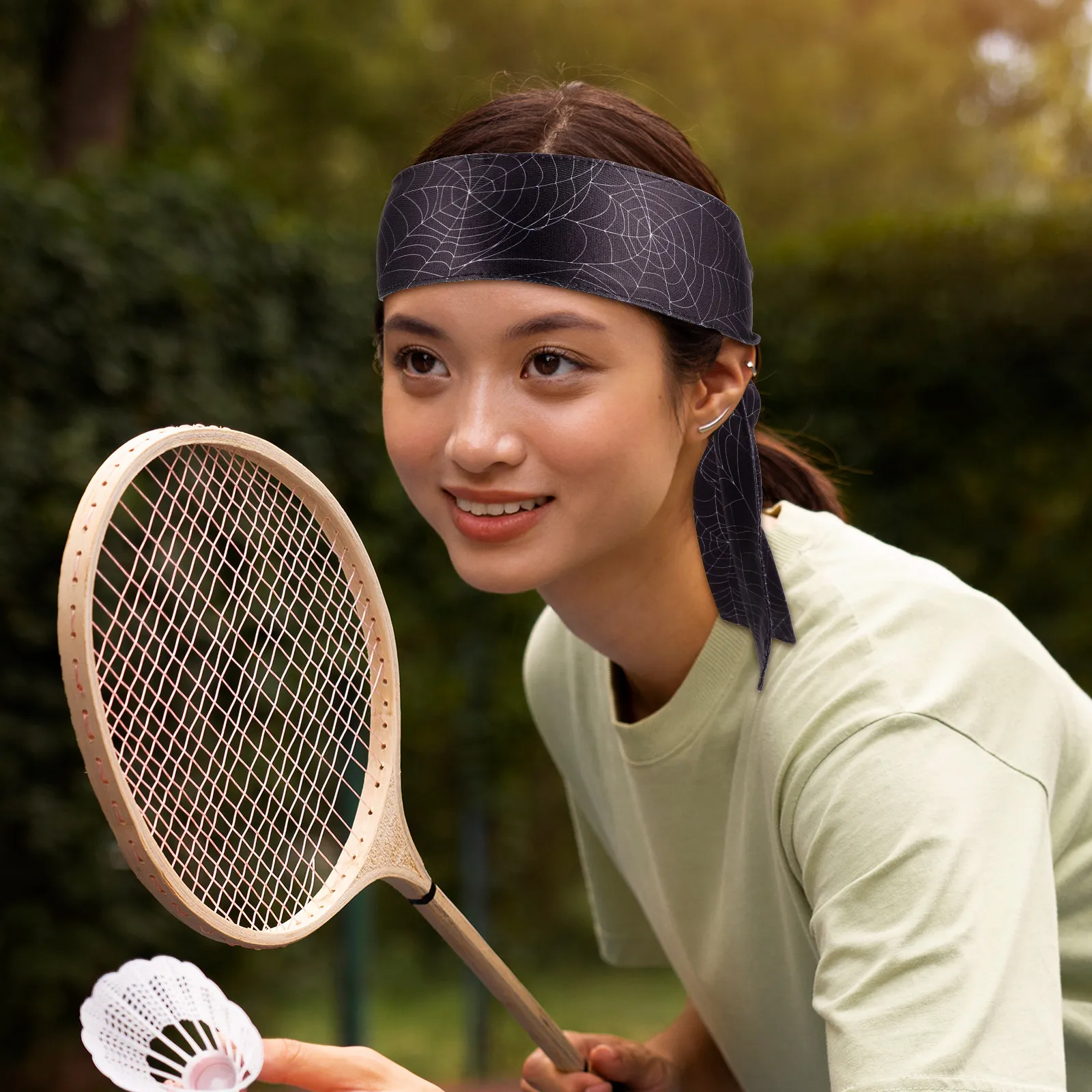 

Sport Headband for Men Women Sweat Wicking Athletic Bandana Running Tennis Basketball Workout Headwear Stylish Print