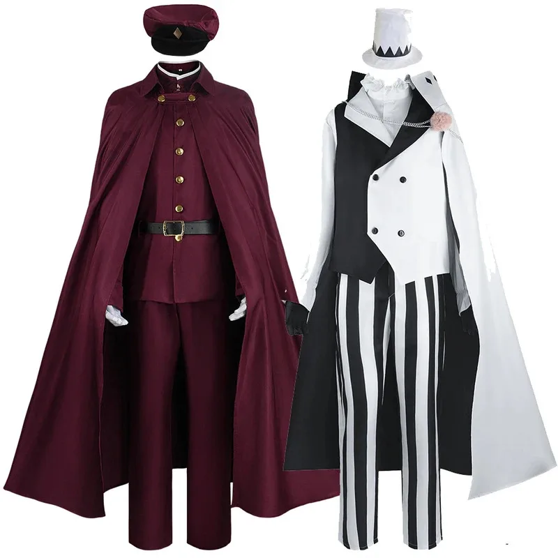

Anime Bungou Stray Dogs Cosplay Oguri Nikolai Gogol Saigiku Jouno Teruko Okura Tetchou Suehiro Uniform Cosplay Costume Wig