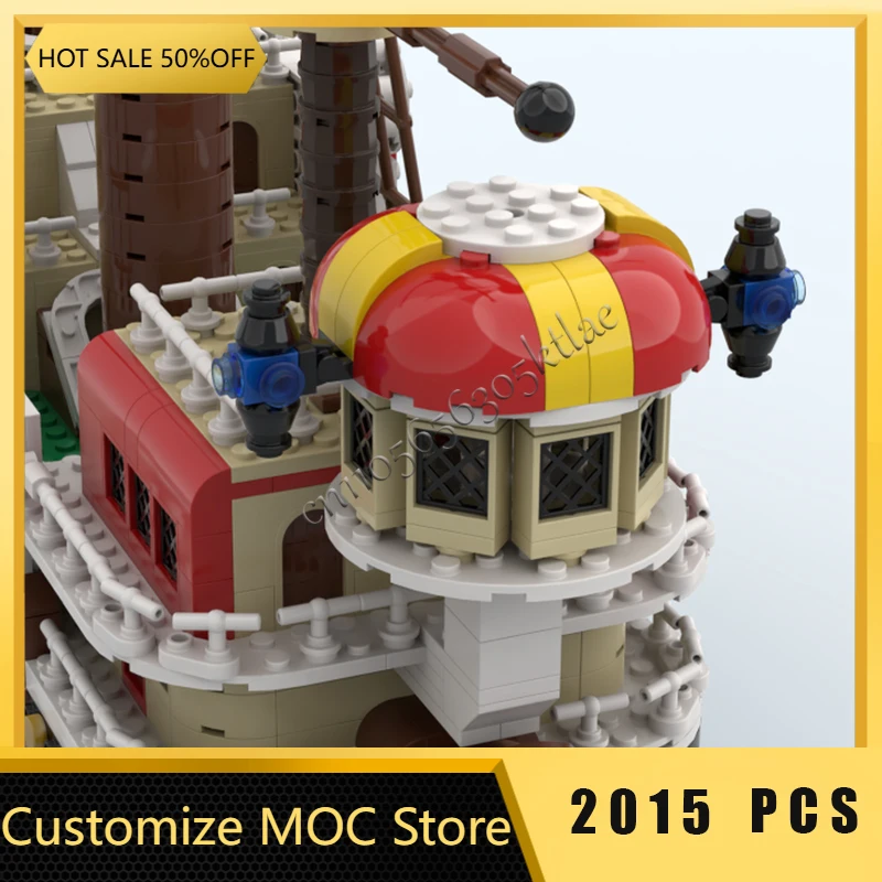 Nouveau 2015 pièces MOC célèbre série d'anime le modèle de navire le plus emblématique Architecture bloc de construction enfants briques jouet Halloween cadeau