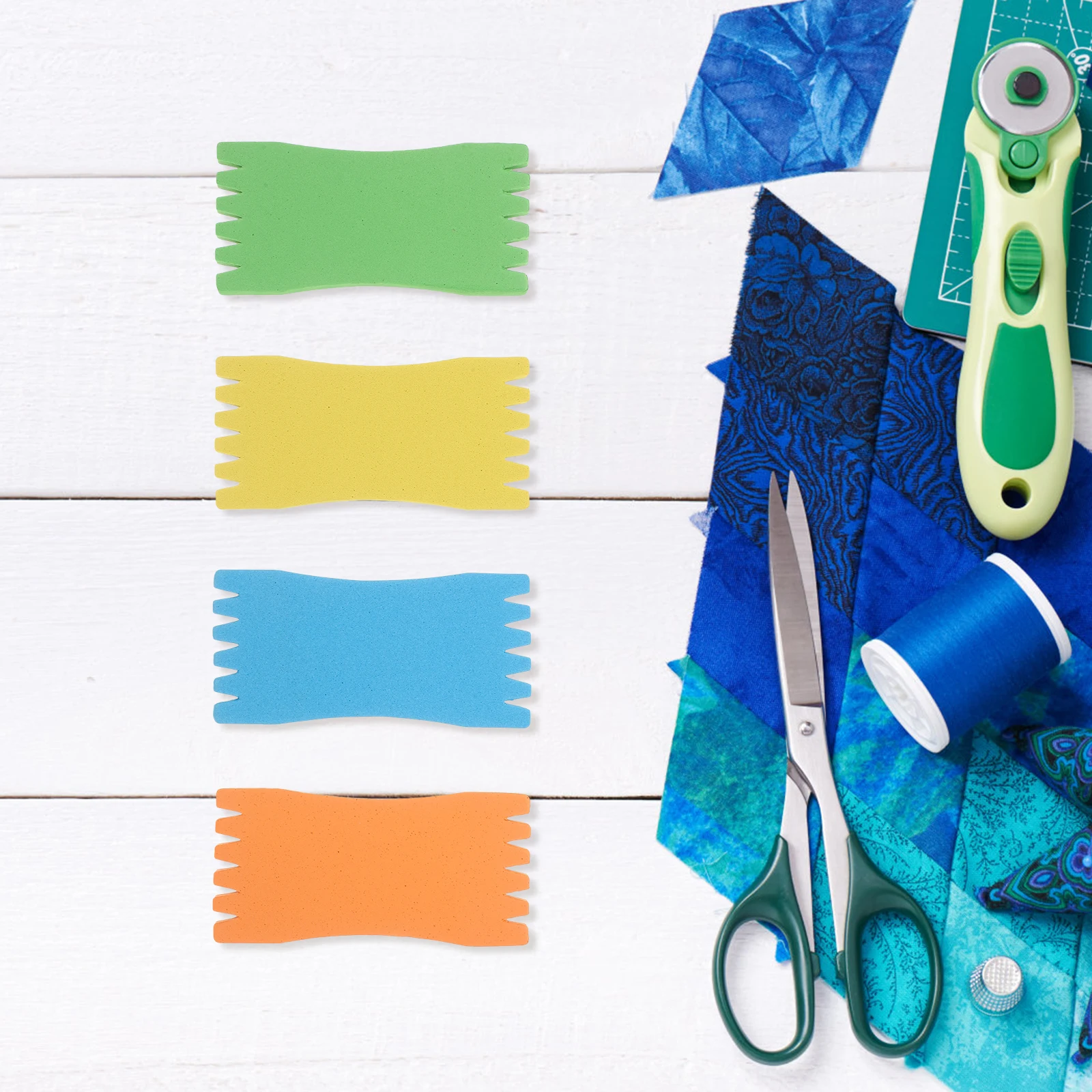 

20 Pcs Winding Plate Thread Bobbins Sewing Organizer Yarn Crochet Embroidery Fixators Rainbow Floss 10cm