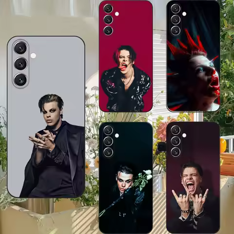 Y-Yungblud Singer Phone Case Phone Case For Samsung S25,S24,S21,S22,S23,S30,Ultra,S20,Plus,Fe,Lite,Note,10,9,5G Black Cover
