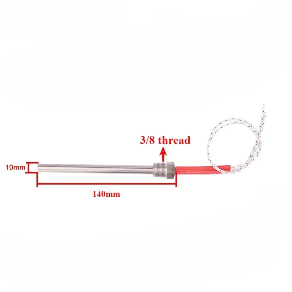 Pellet Stove Part 220V Igniter Easy Installation Explosion-proof Fast Heating Heating Tube Compatible High Insulation