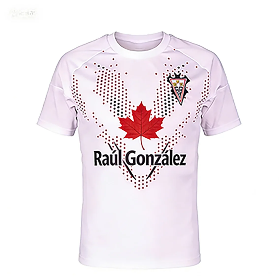 تحية لراول غونزاليز | تي شيرت ديبورتيفو لا كورونيا كريست فينتاج | إصدار محدود من تي شيرت مابل ليف لمحبي كرة القدم #2
