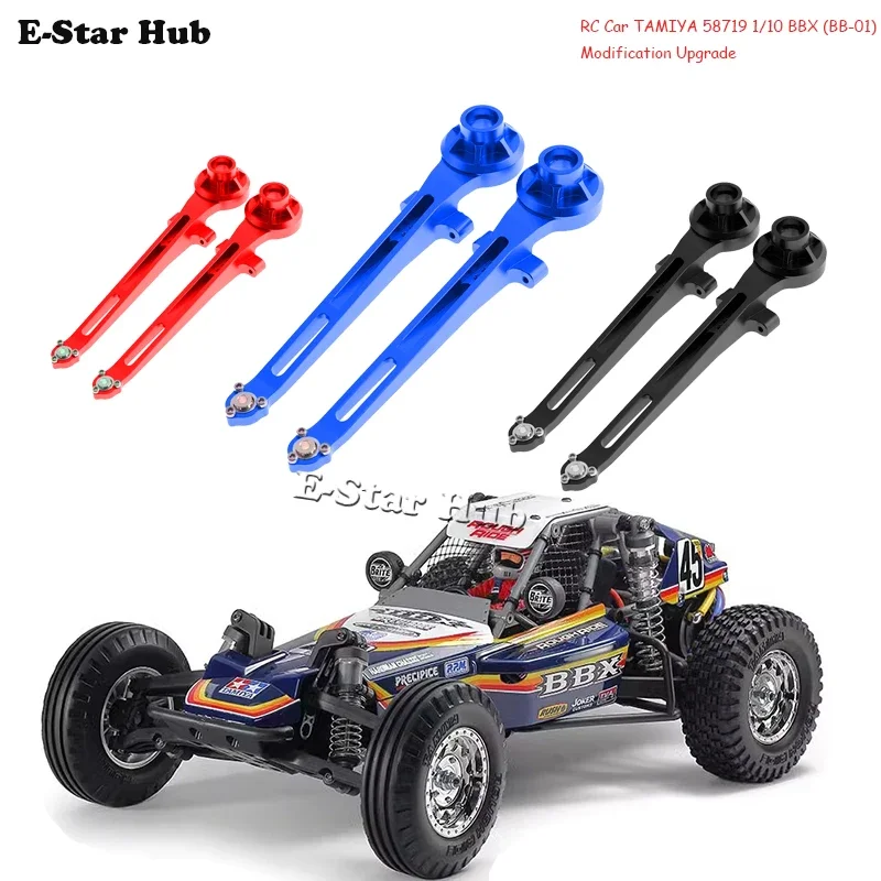 

RC Car Suspension Arm Kit Rear Swing Arm for TAMIYA 58719 1/10 BBX BB-01 BB01 Accessories Upgrade Parts Rc Model Crawler Car