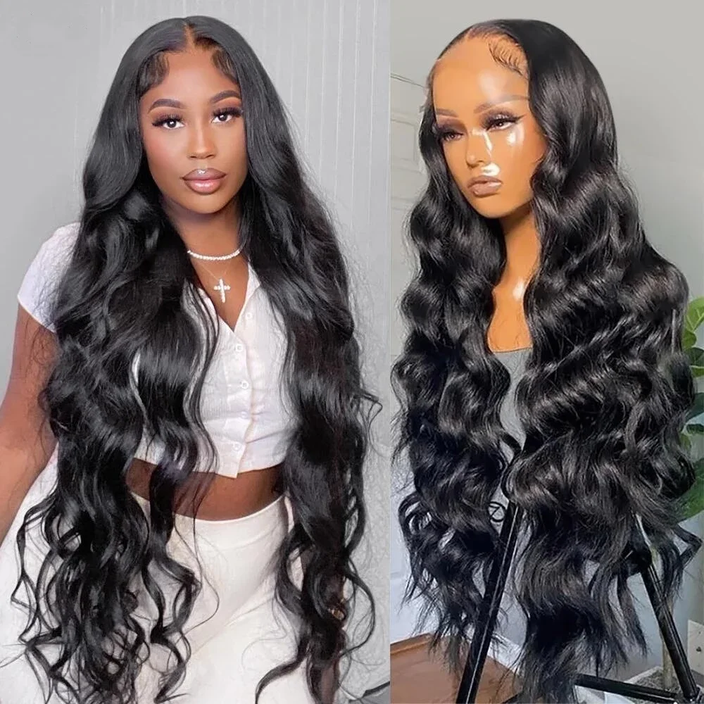 

Brazilian Body Wave Lace Front Human Hair Wigs For Women 24 26 inch 13x4 Lace Frontal Wigs 4x4 Lace Closure Body Wave Wig