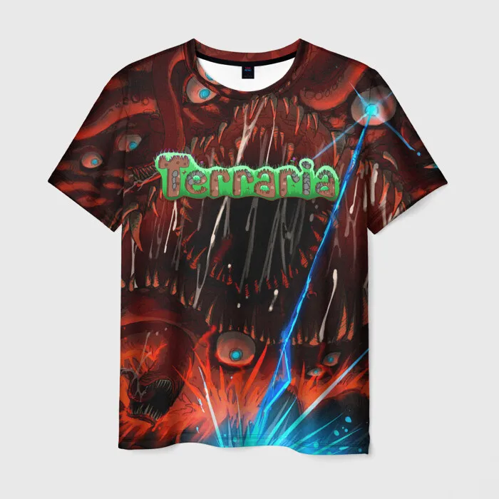 2024 Classic Retro Game Terraria T-shirt Male 3D Printed Men Women Short Sleeved T shirts Summer Fashion Kids Tees Tops Clothing