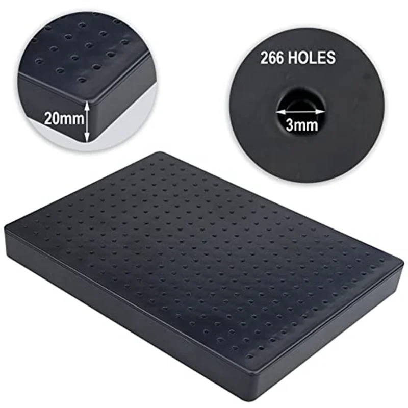 

Yd-Model Painting Stand Base (19 X 14 Holes) And 26PCS Alligator Clip Sticks Set Modeling Tools (7.87 X 5.9Inch)