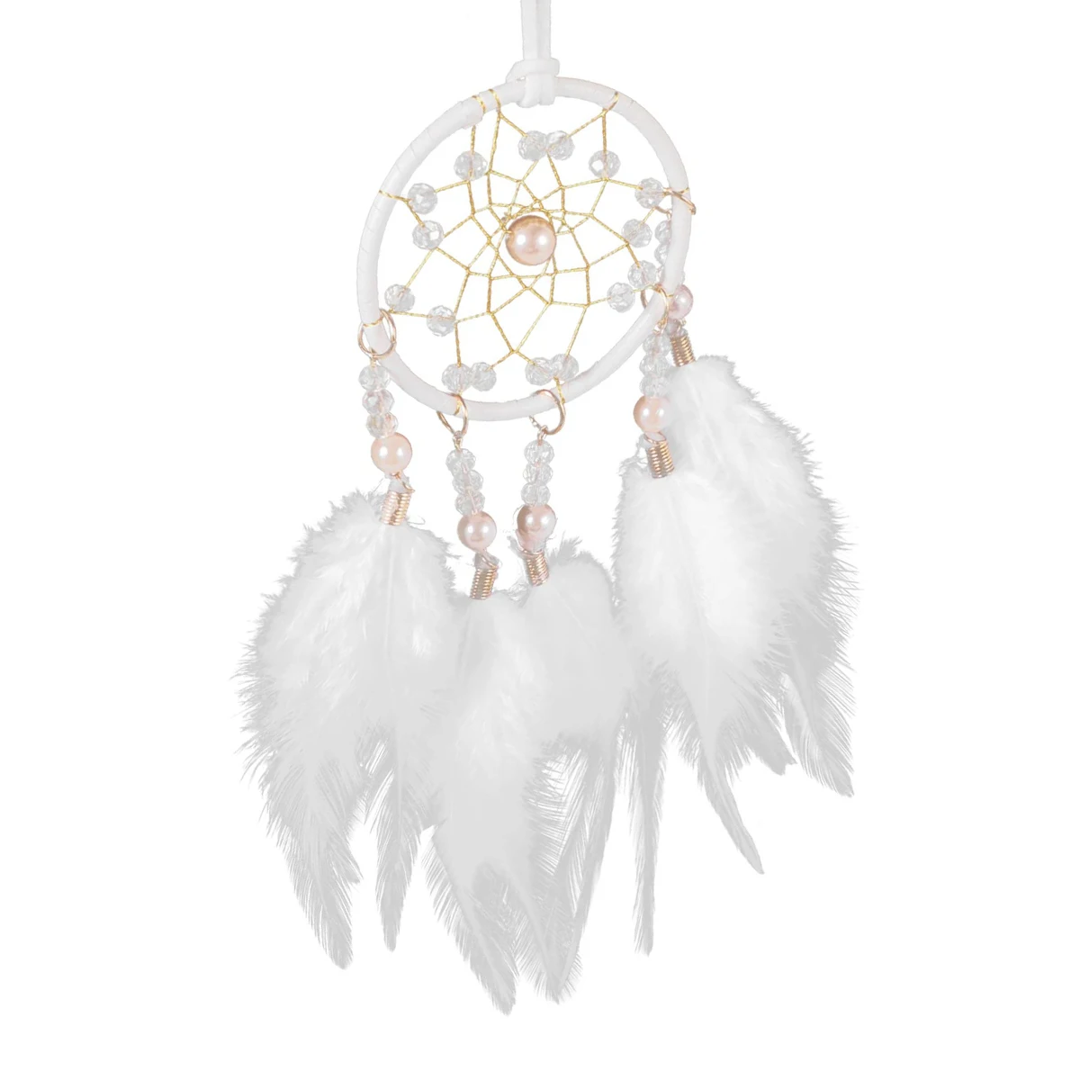 Dream Catcher Room Decor Feather Weaving Catching Up The Dream Angle Dreamcatcher Wind Chimes Indian Style Religious Mascot