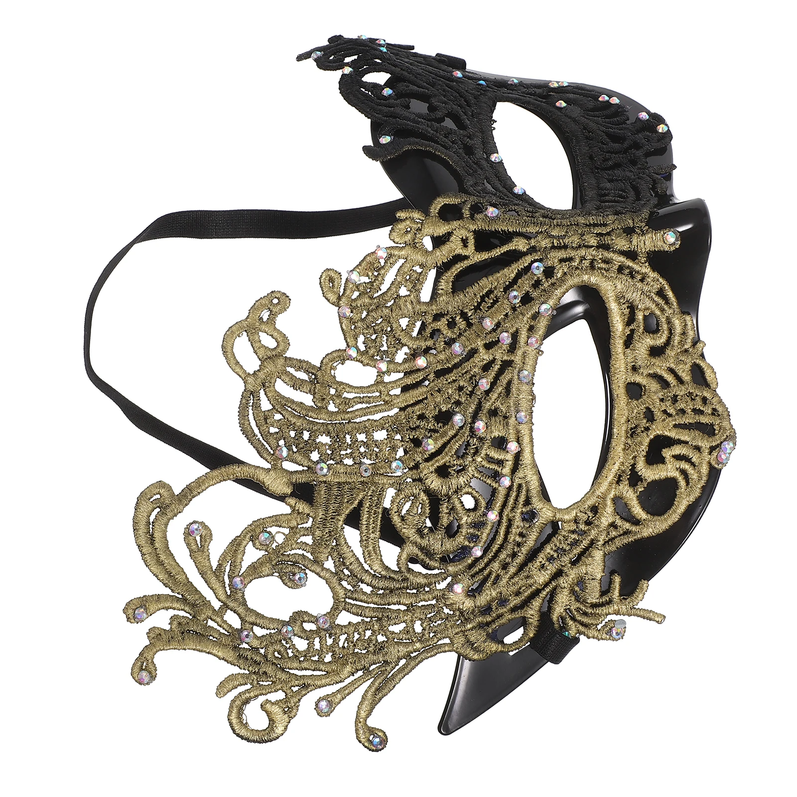 

Half Face Mask Halloween Decor Dressing up Masques Cosplay Masks Masquerade Banquet