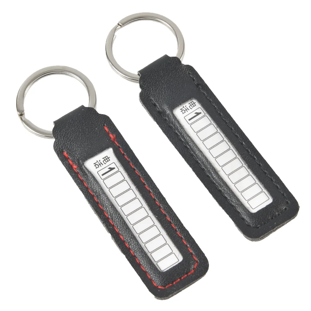 For Car Keychain Car-styling with Anti-lost Phone Number Plate Keys Ring Auto Vehicle Key Card Keyring Keychain Accessories