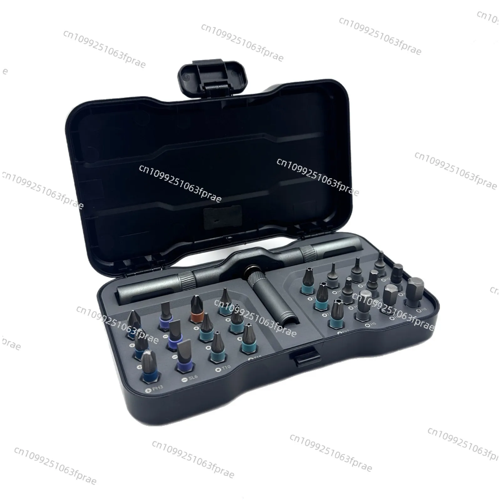 RS1 Ratchet Screwdriver Set 24 in 1 Multifunctional S2 Steel Household Wrench Screwdriver Tool