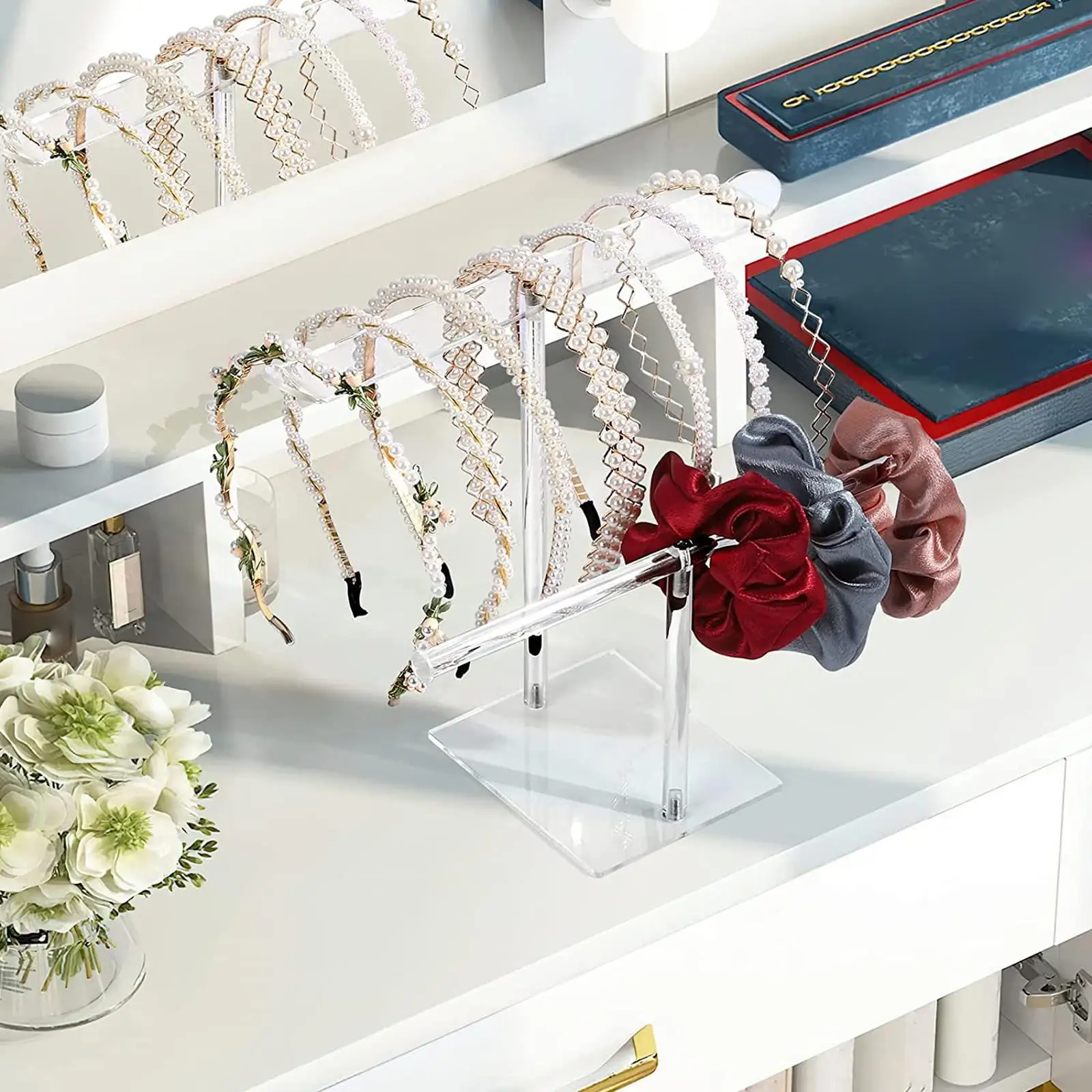 

Прозрачный держатель для повязки на голову, защитная подставка для браслетов, акрил