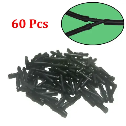 Splitter Connector Hose T/Y/I Type Tube Universal Washer Water Black Pipe Plastic Windscreen Windshield Adapter
