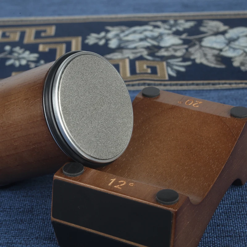 

2025 Professional Roller Knife Sharpener 12/15/18/ 20° Angle Easy & Fast Sharpening Tool for Kitchen & Camping Diamond Stone Set