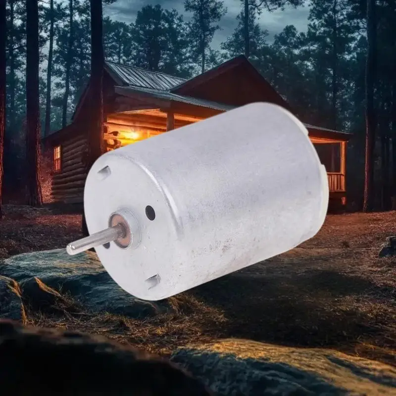 Micromotor, koolborstel, hoge snelheid, R280, DC 3V-9V Ideaal voor doe-het-zelf speelgoedauto's en bootconstructies
