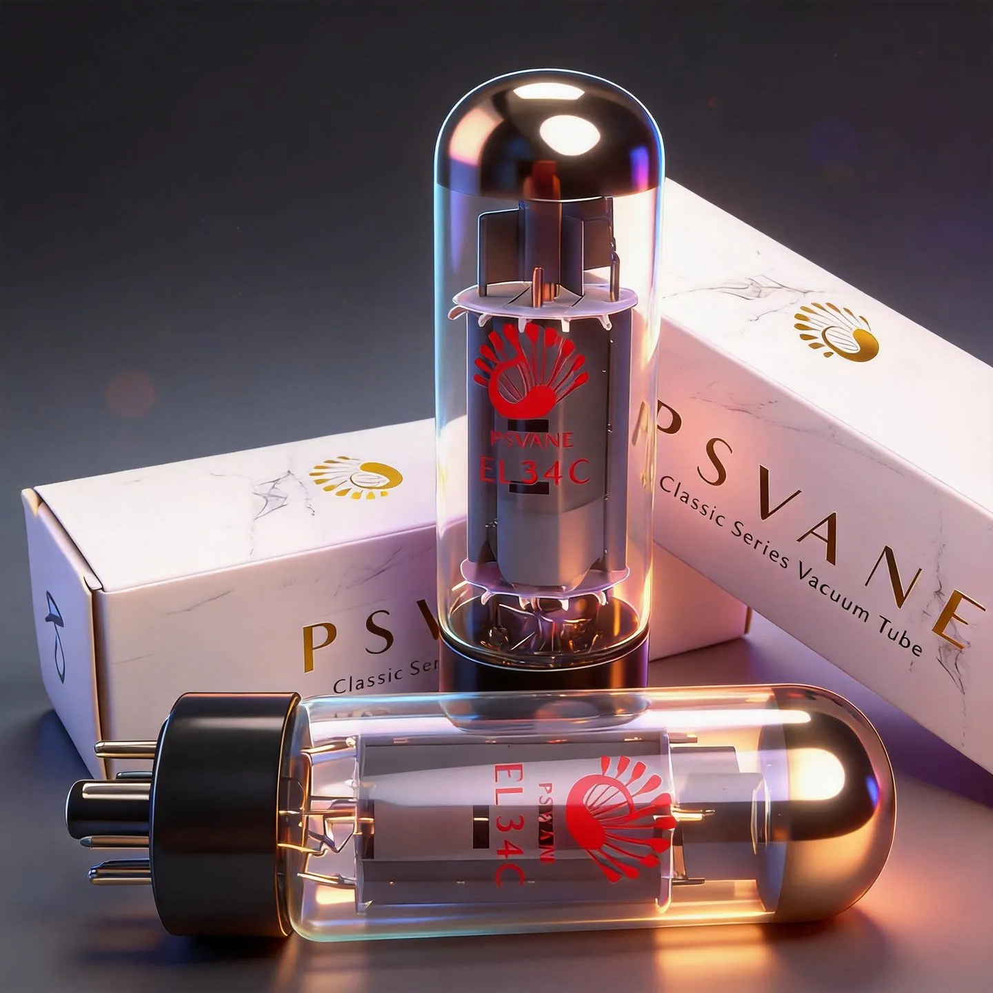 CHN 2027-PSVANE-EL34C Electronic Tube HIFI Class Audio Bile Duct Compatible with EL34B/6CA7 High Resolution Power Tube