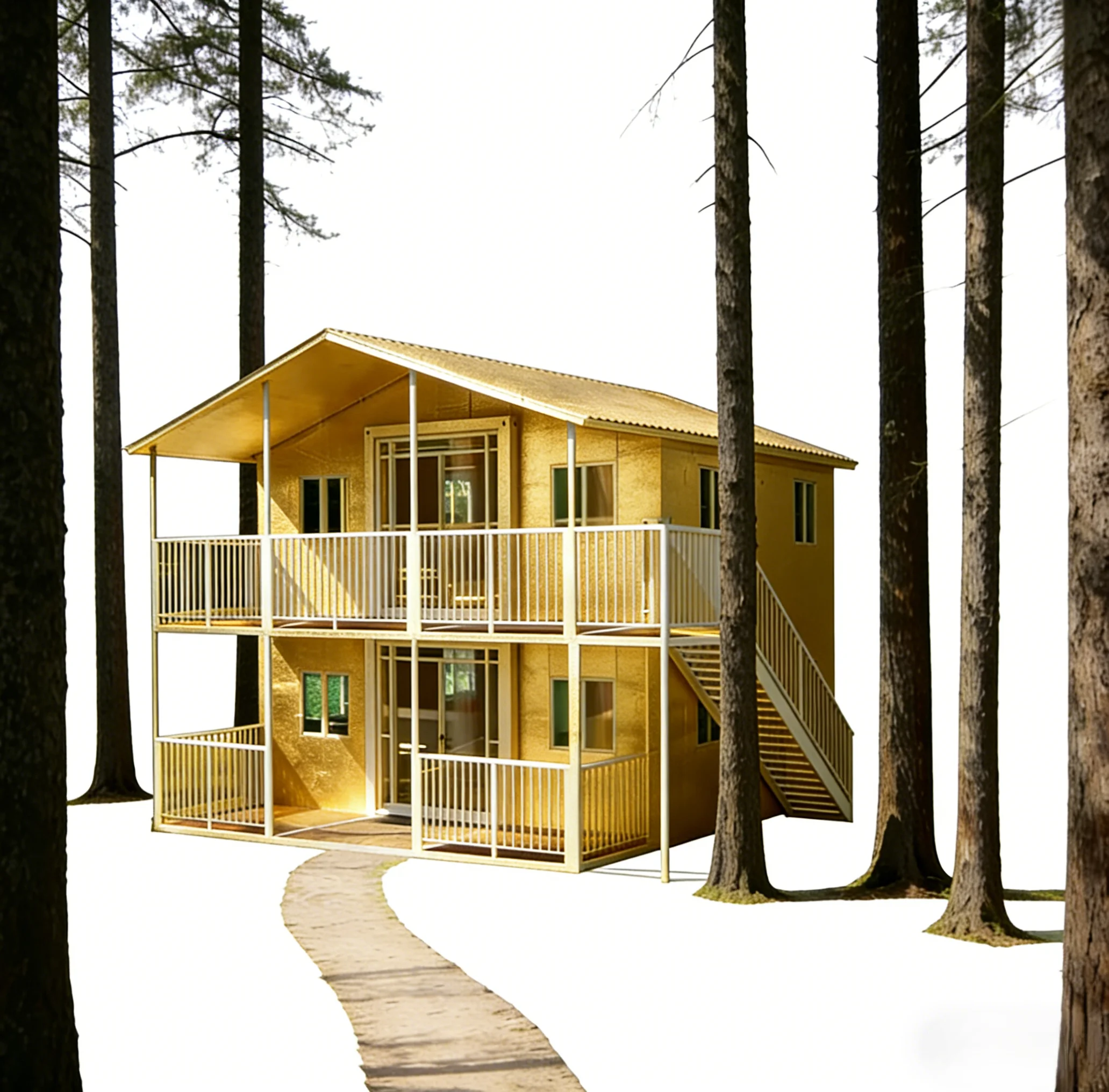 Sunroom Flexible Fast Assembly 20ft30ft40ft human house ready to live real Container economic prefabricated houses