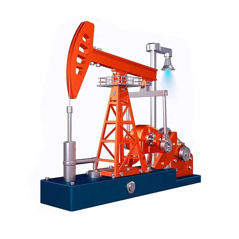 

Assemble Electric Pumping Unit Oil Field Pumpjack All Metal Model Toy Simulation Science Education Model