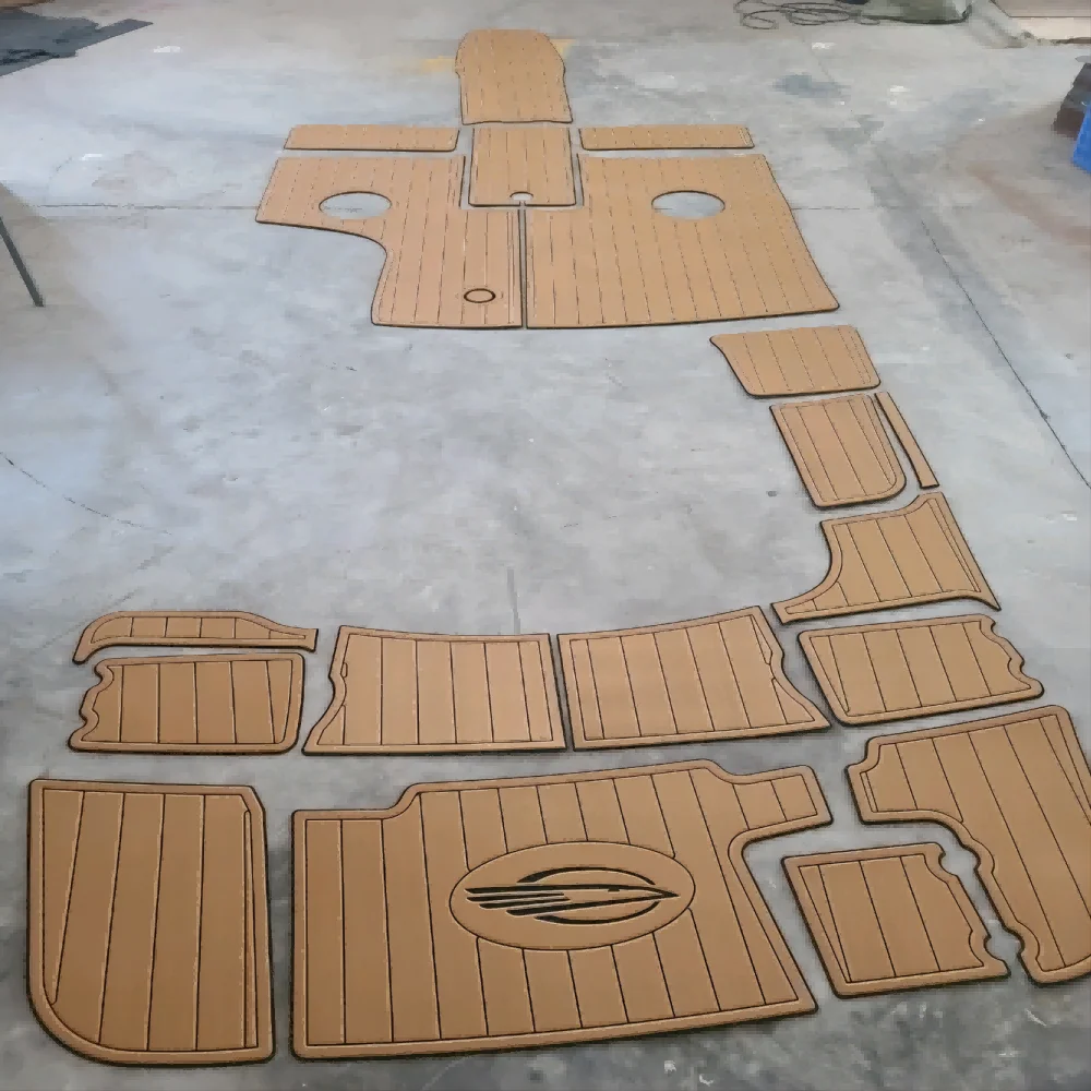 Swim Platform Cockpit Boat EVA Foam Teak Deck Floor Pad For Boat 2007 Chaparral 220 SSI