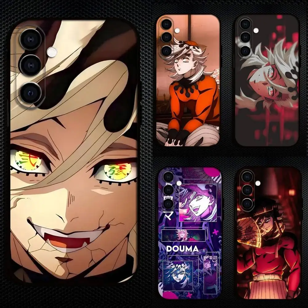 

Douma D-DemonS S-Slayer Phone Case For Samsung Galaxy A73,A72,A71,A70,A53,A52,A51,Others Soft Black Cover