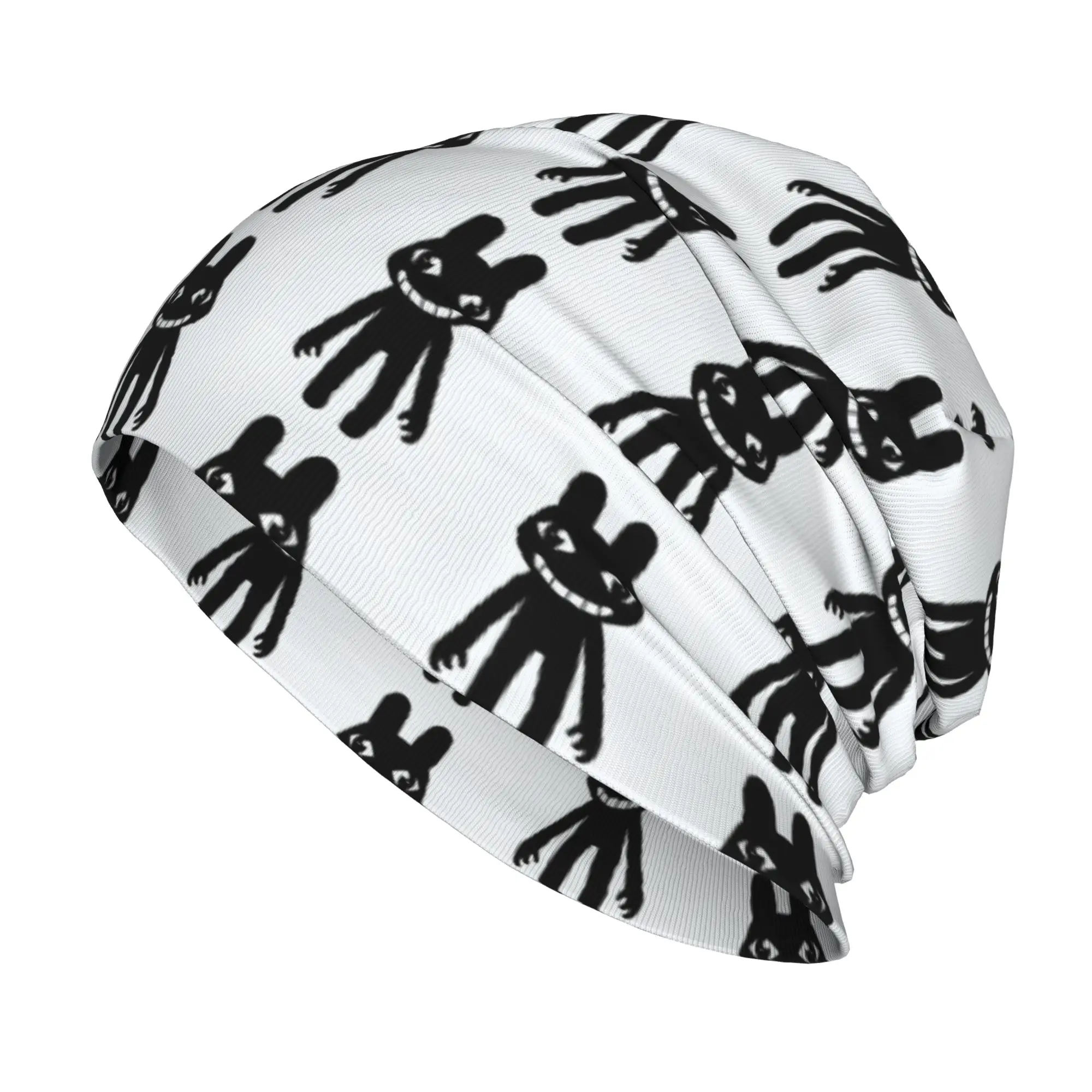Horror Game Animals Hospitals Cap  Goth Unisex Outdoor Skullies Beanies Hat Summer Warm Head Wrap Bonnet Hat