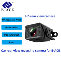 Car Rear View Camera HD Night Vision Parking Camera Waterproof 4-pin 6M/10M/15M Cable Optional for E-ACE Car DashCam