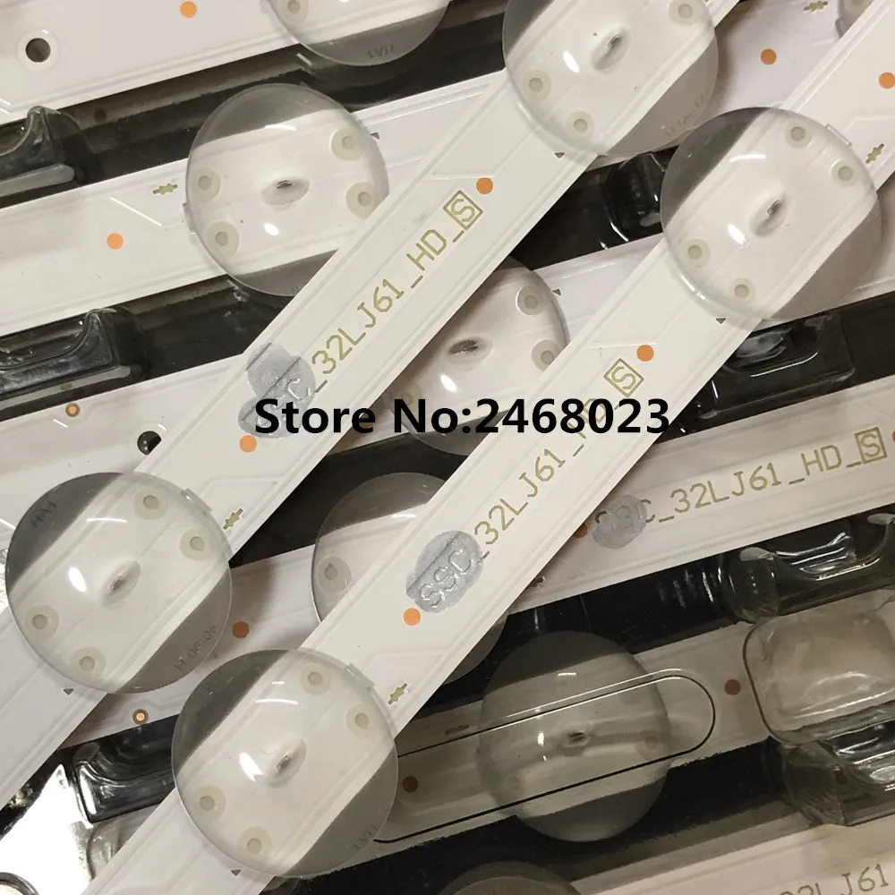 ไฟแบล็คไลท์ LED สำหรับ32LJ510V 32LJ514D 32LJ519U 32LJ522D 32LJ523D 32LJ542D 32LJ548D SSC_32LJ61_HD_8LED 32LJ570B