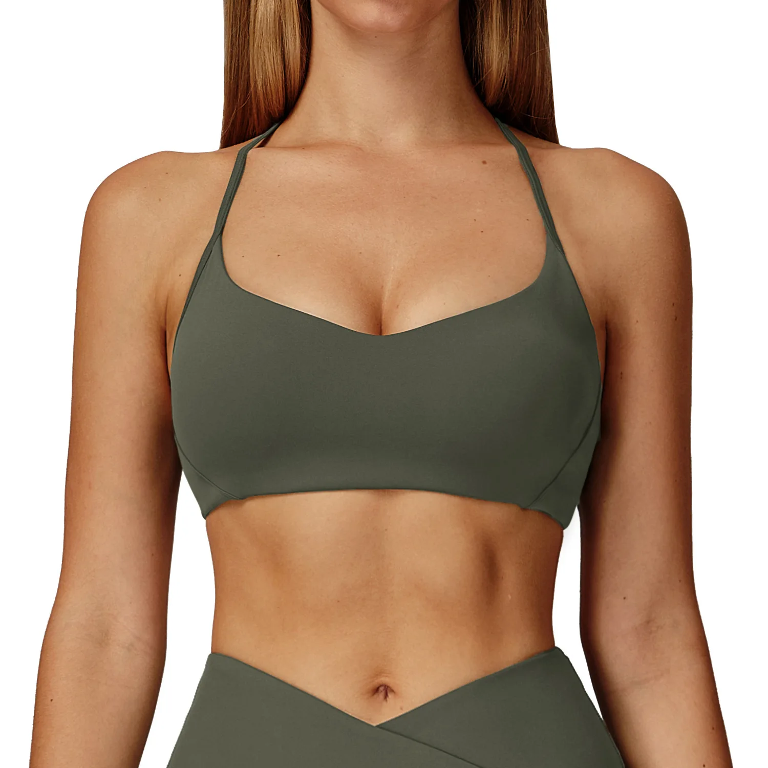 

Maxdutti Naked Yoga Bra Y-shaped Beautiful Back High-end Sports Bra Running Fitness Sports Bra For Women Female Clothing